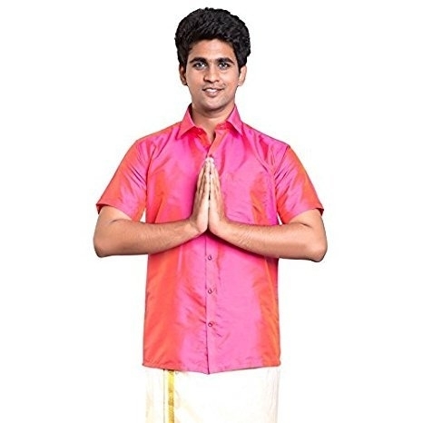 Baby Pink Dupion Silk Shirts Buy Silk Dupion Shirts Pure Silk Shirts