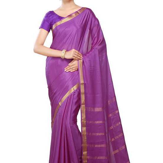 Purple Ksic silk Saree  Mysore Silk Sarees  Mysore Silk Sarees Online  KSIC