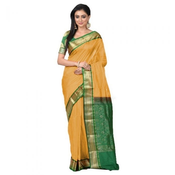 Golden Yellow Buy Kanchipuram Silks Sarees Online  Kanjeevaram Silks  Buy Kanchipuram Pattu Sarees  Silk Sarees