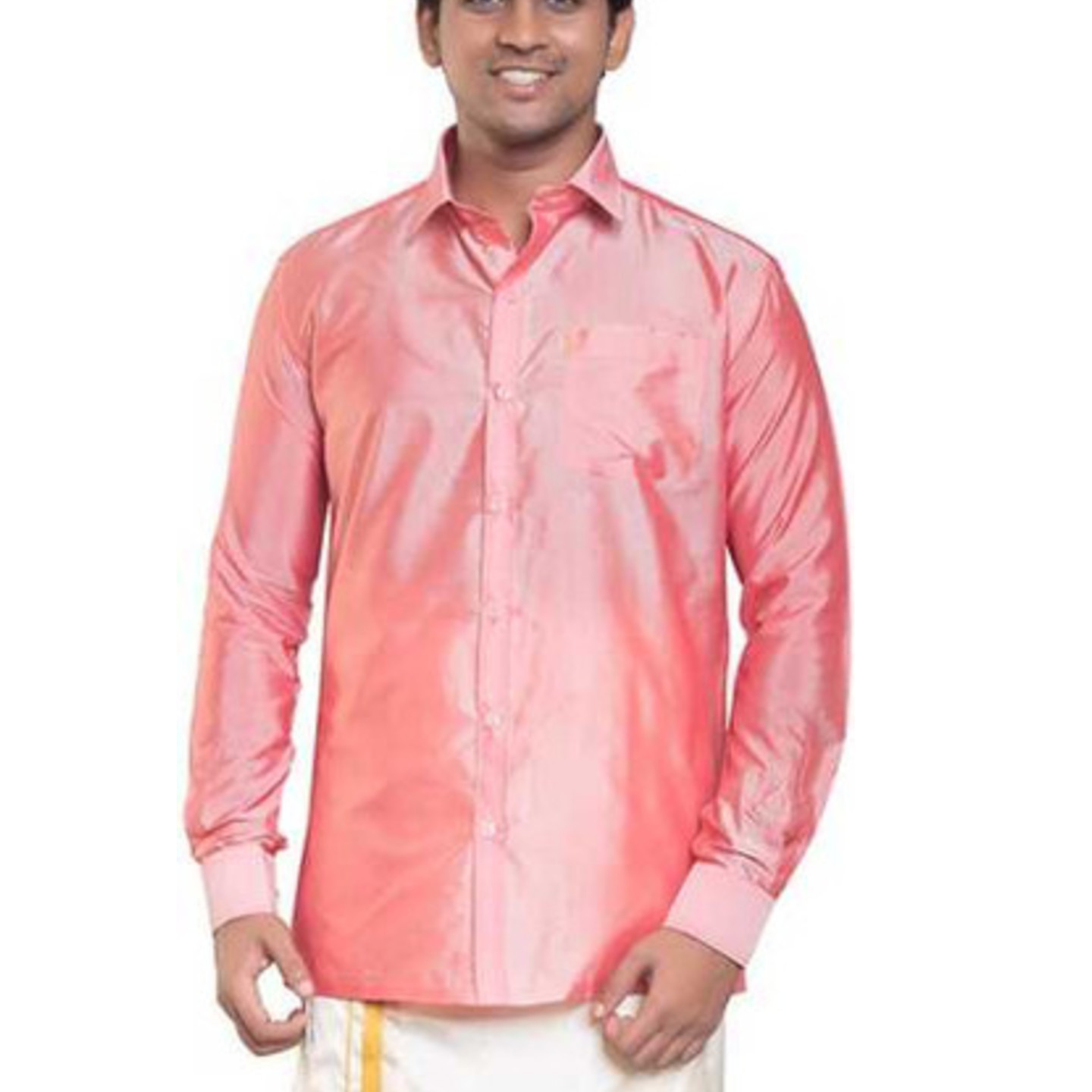 Mettalic Baby Pink Dupion Silk Shirts Buy Silk Dupion Shirts Pure Silk Shirts