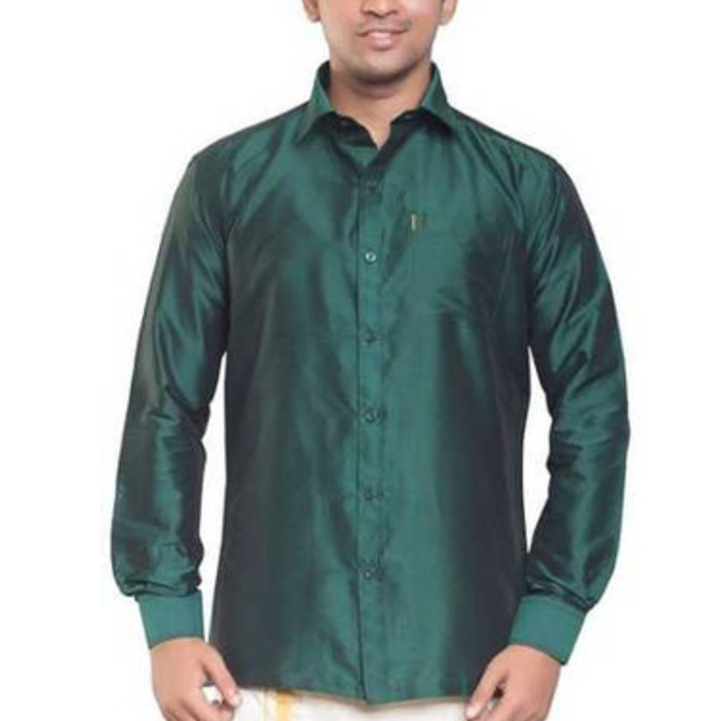 Leaf Green Dupion Silk Shirts Buy Silk Dupion Shirts Pure Silk Shirts
