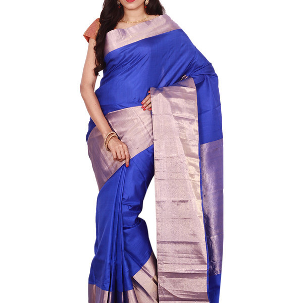 Royal Blue Buy Kanchipuram Silks Sarees Online  Kanjeevaram Silks  Buy Kanchipuram Pattu Sarees  Silk Sarees