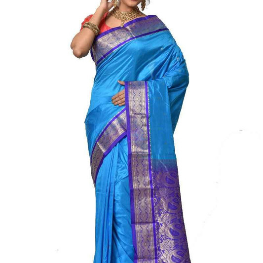 Sky Blue Saree Buy Kanchipuram Silks Sarees Online  Kanjeevaram Silks  Buy Kanchipuram Pattu Sarees  Silk Sarees