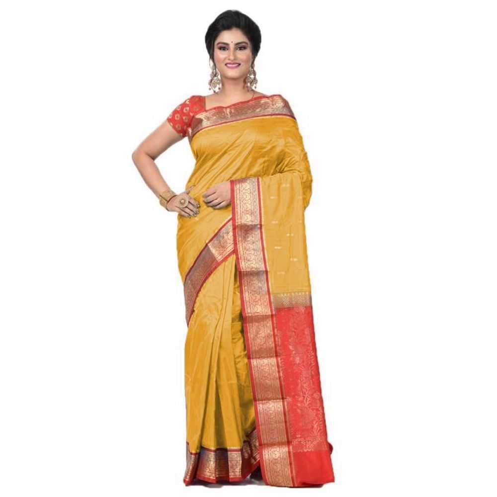 Yellow Saree Kanchipuram Silks Sarees Online  Kanjeevaram Silks  Buy Kanchipuram Pattu Sarees  Silk Sarees