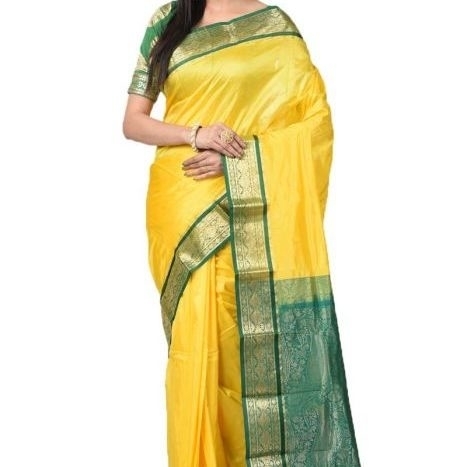 Yellow Buy Kanchipuram Silks Sarees Online  Kanjeevaram Silks  Buy Kanchipuram Pattu Sarees  Silk Sarees