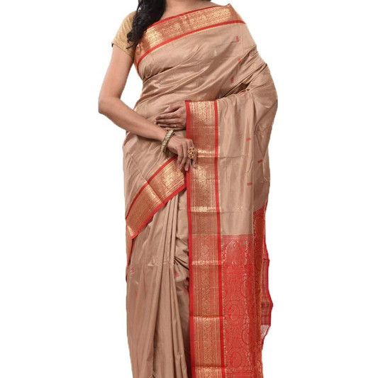 Tortilla Brown Buy Kanchipuram Silks Sarees Online Kanjeevaram Silks  Buy Kanchipuram Pattu Sarees  Silk Sarees