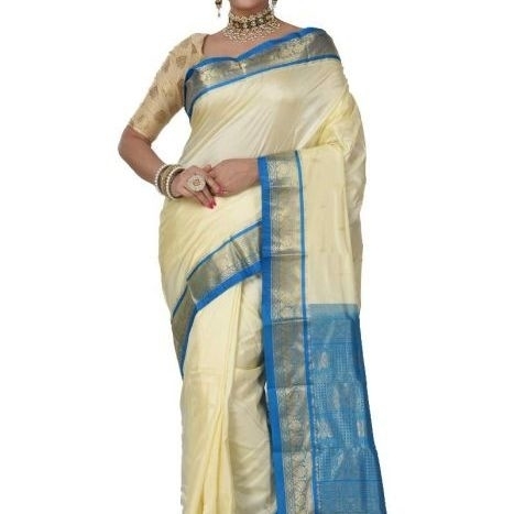 Off White Saree Buy Kanchipuram Silks Sarees Online  Kanjeevaram Silks  Buy Kanchipuram Pattu Sarees  Silk Sarees