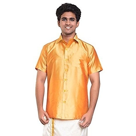 Yellow Dupion Silk Shirts Buy Silk Dupion Shirts Pure Silk Shirts