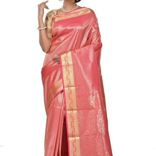 brocade silk sarees wedding