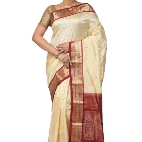 Off White Saree Buy Kanchipuram Silks Sarees Online  Kanjeevaram Silks  Buy Kanchipuram Pattu Sarees  Silk Sarees
