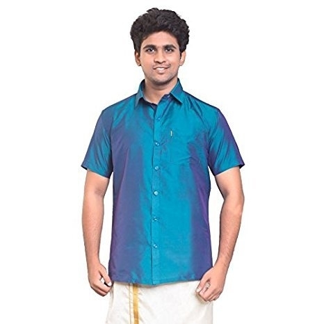 Royal Bue Dupion Silk Shirts Buy Silk Dupion Shirts Pure Silk Shirts