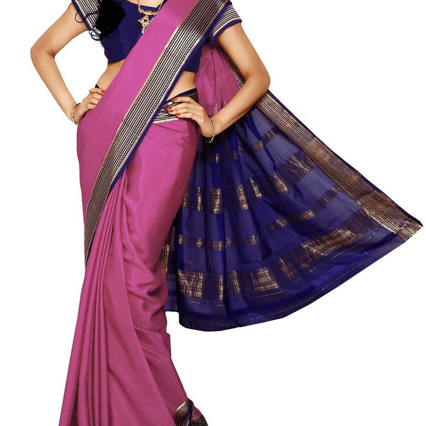 Purple with Royal Blue  Ksic silk Saree  Mysore Silk Sarees  Mysore Silk Sarees Online  KSIC