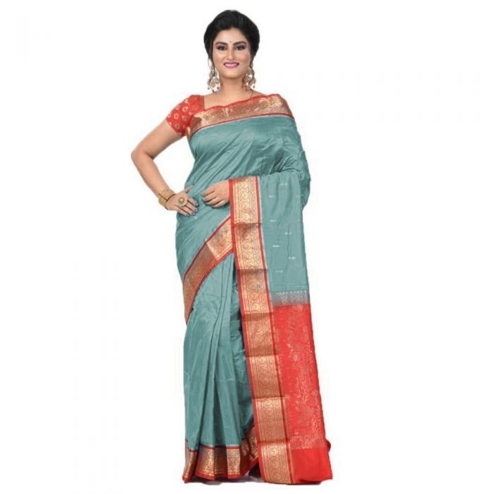 Grey Saree Buy Kanchipuram Silks Sarees Online  Kanjeevaram Silks  Buy Kanchipuram Pattu Sarees  Silk Sarees