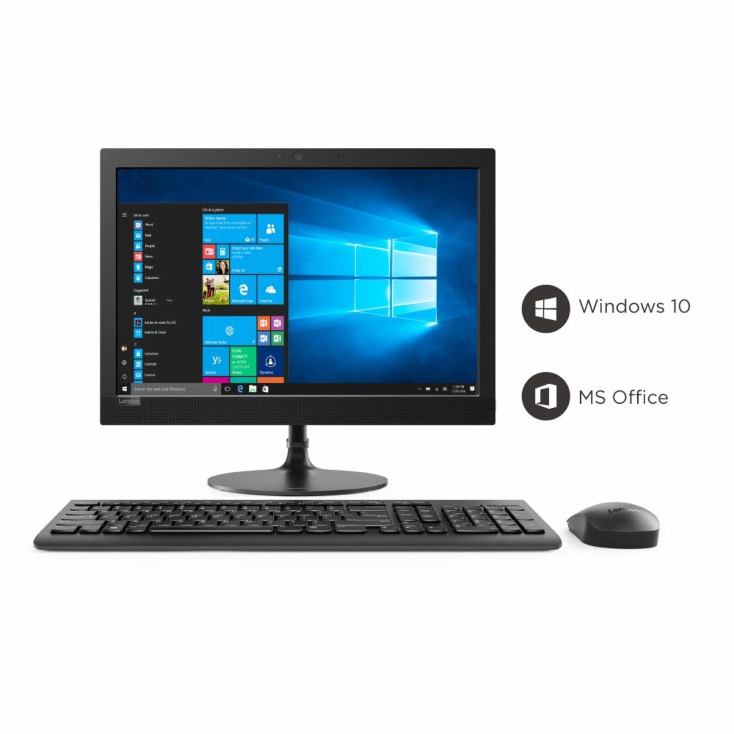 Gluxa-PC / Business  Mate - Assembled (Dual Core 10th Gen /4GB DDR4/1TB  /2GB Graphics/Windows 10 Pro/15.4 Inch Screen/ keyboard &Mouse / Wifi Receiver)