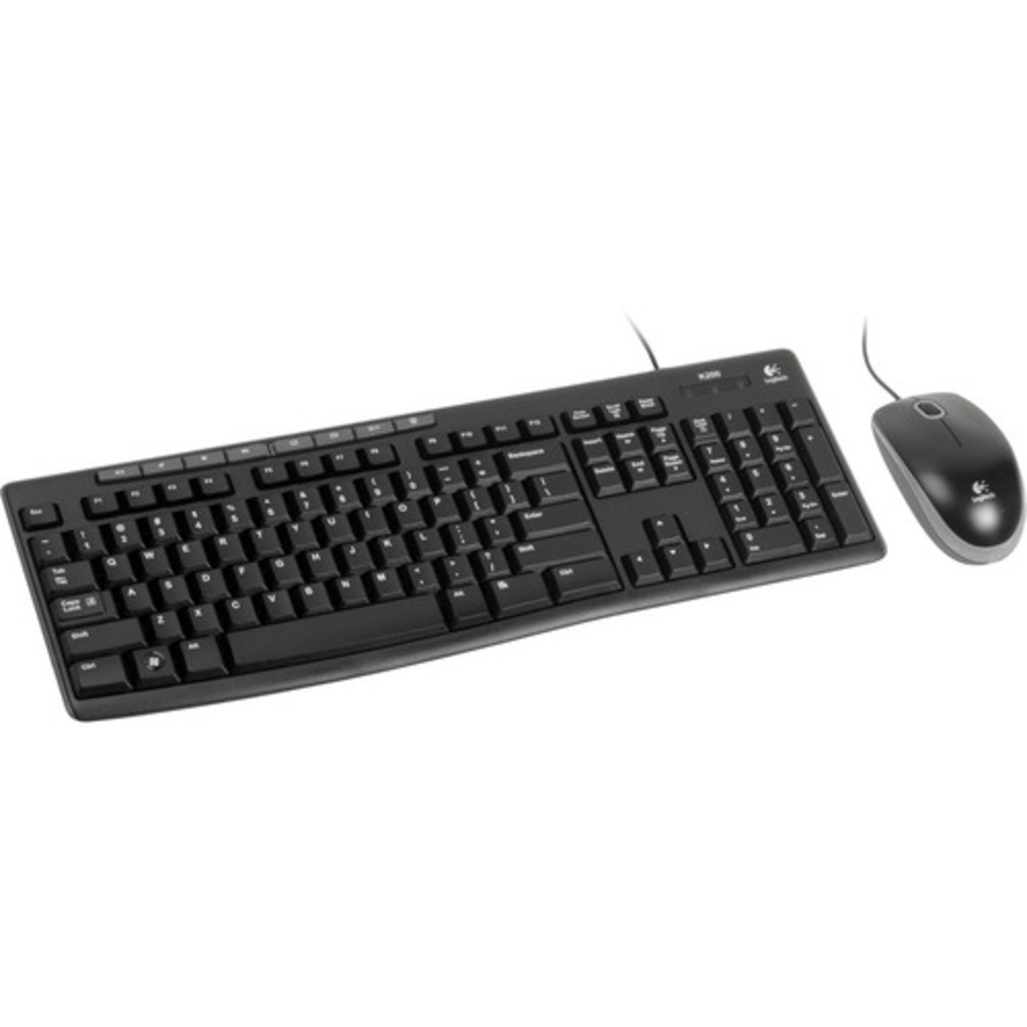Logitech MK200 USB 2.0 Wired Keyboard-Mouse Combo