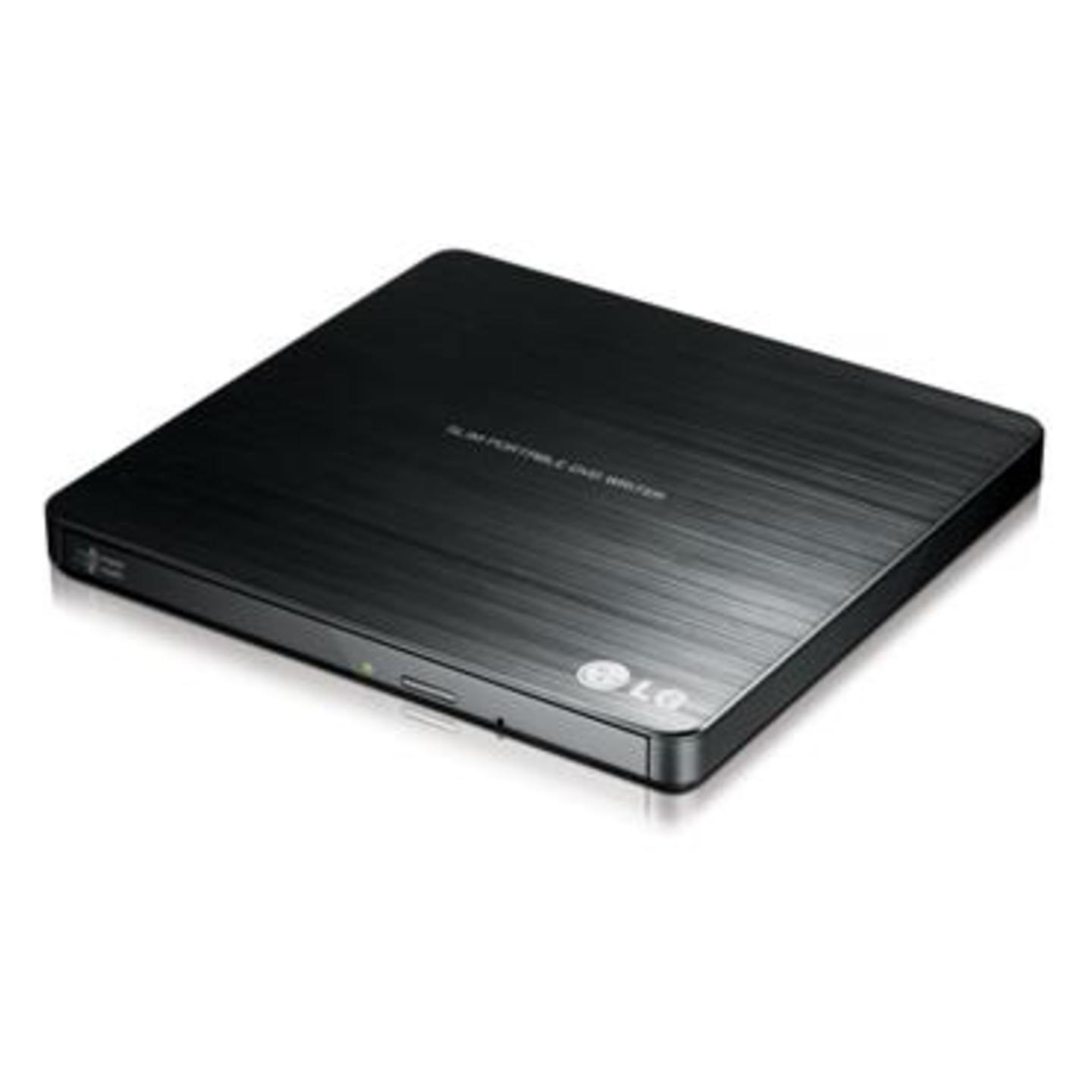 LG Ultra Slim Portable DVD Rewriter, External Drive with M-DISC Support