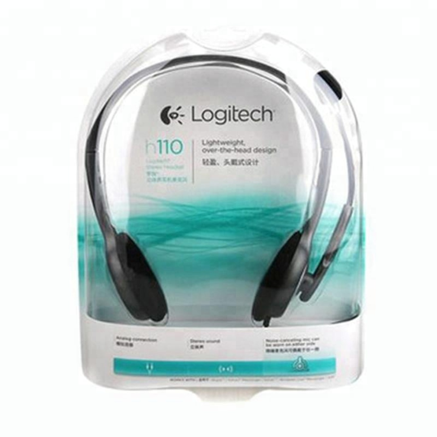 Logitech H110 Stereo Headset With Mic - Dual pinDesktop PC