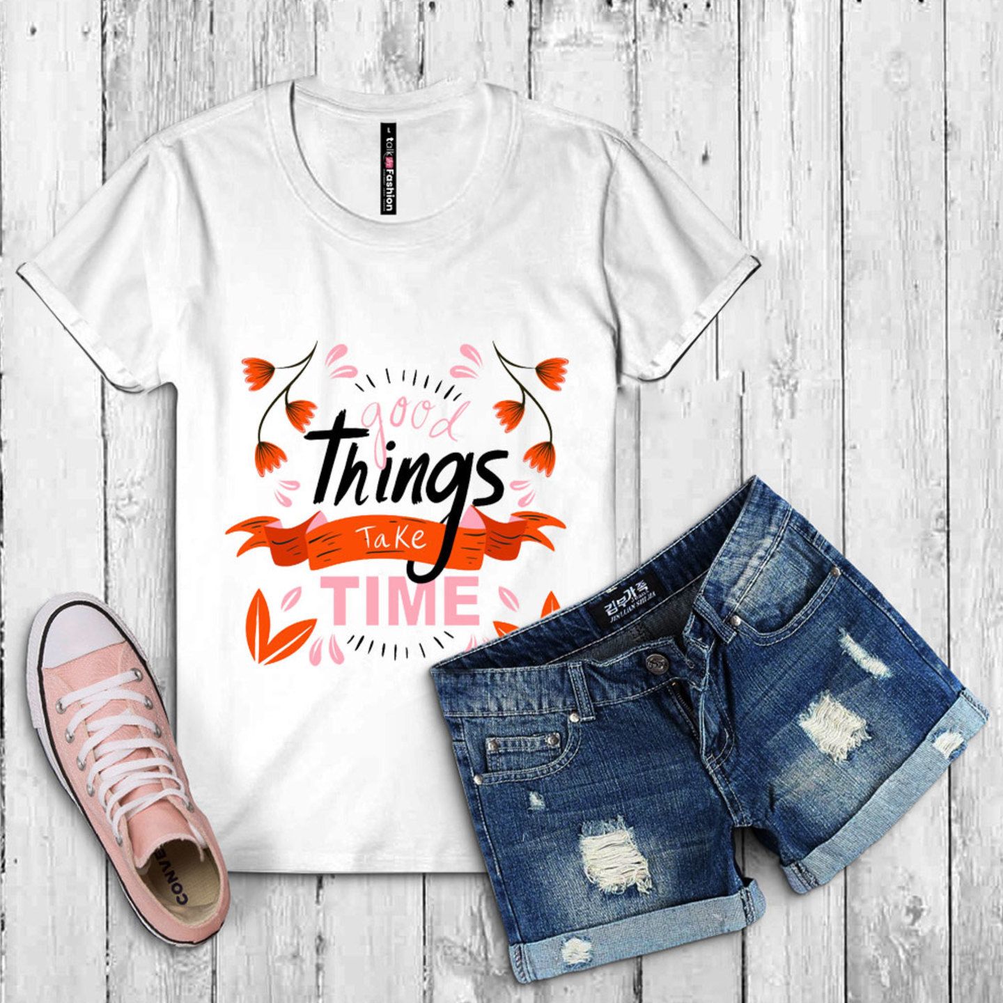 Talk By Fashion Good Things Graphic Women t-shirt