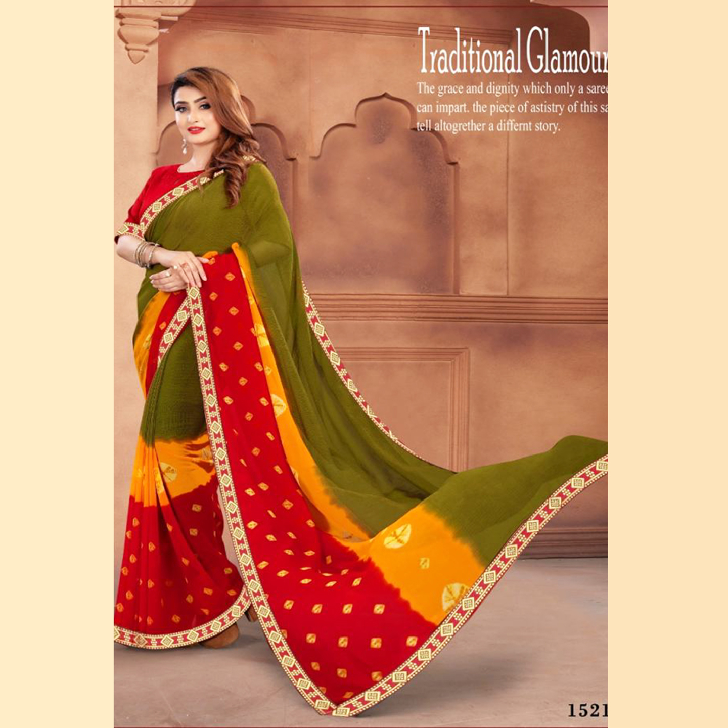 Talk By Fashion Women Casual Printed Designer Saree