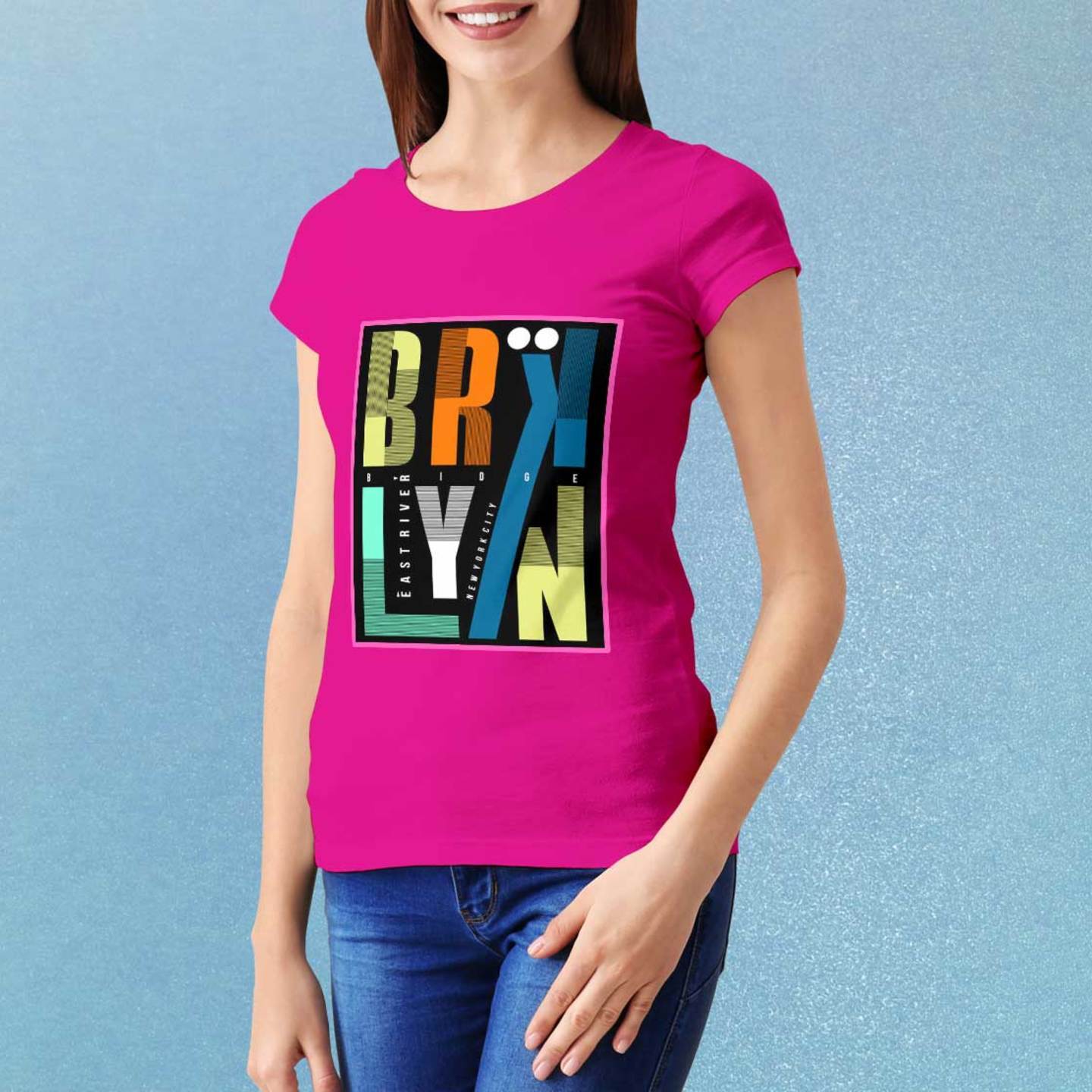 Talk By Fashion BROOKLIN Graphic Women t-shirt