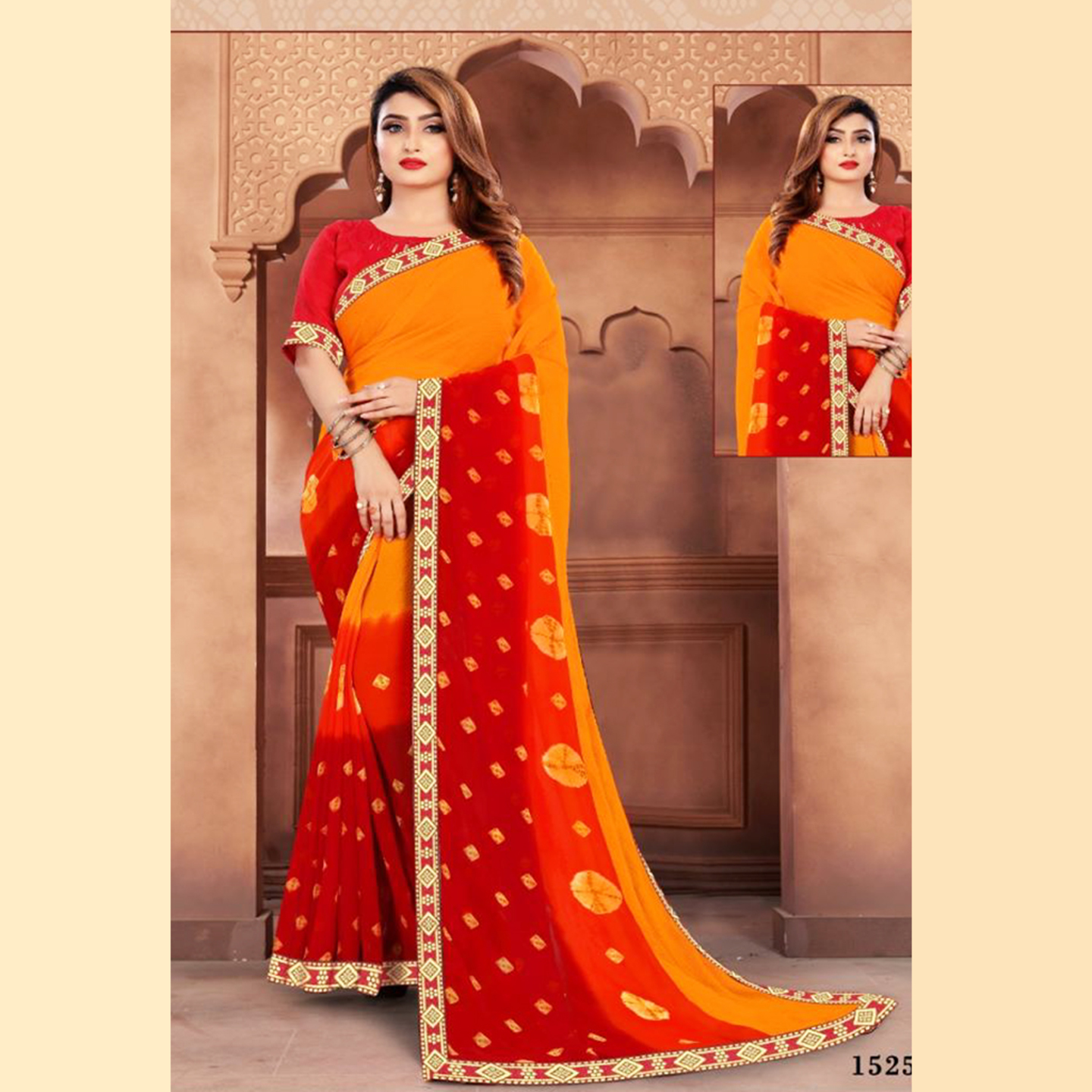 Talk By Fashion Women Casual Printed Designer Saree