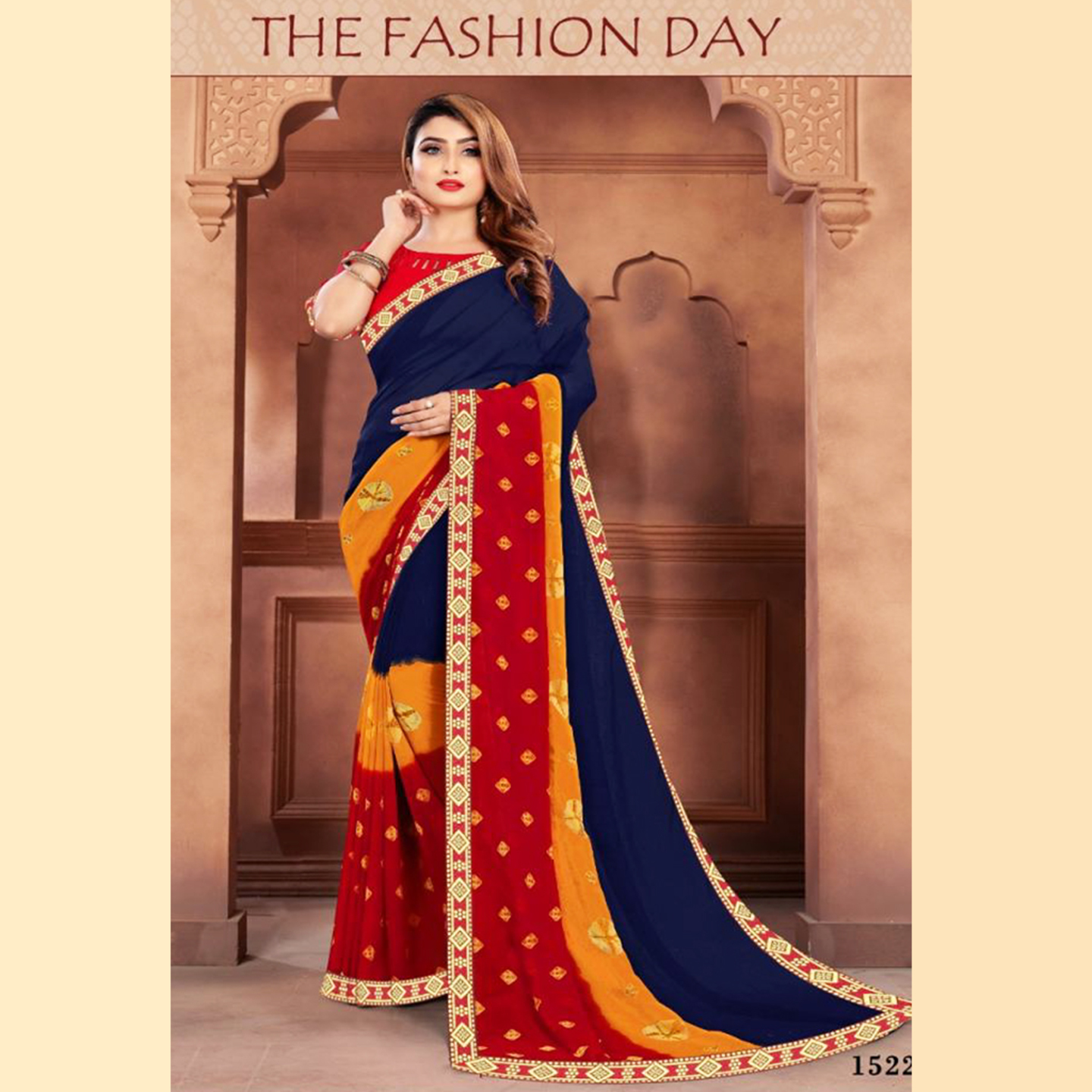 Talk By Fashion Women Casual Printed Designer Sarees