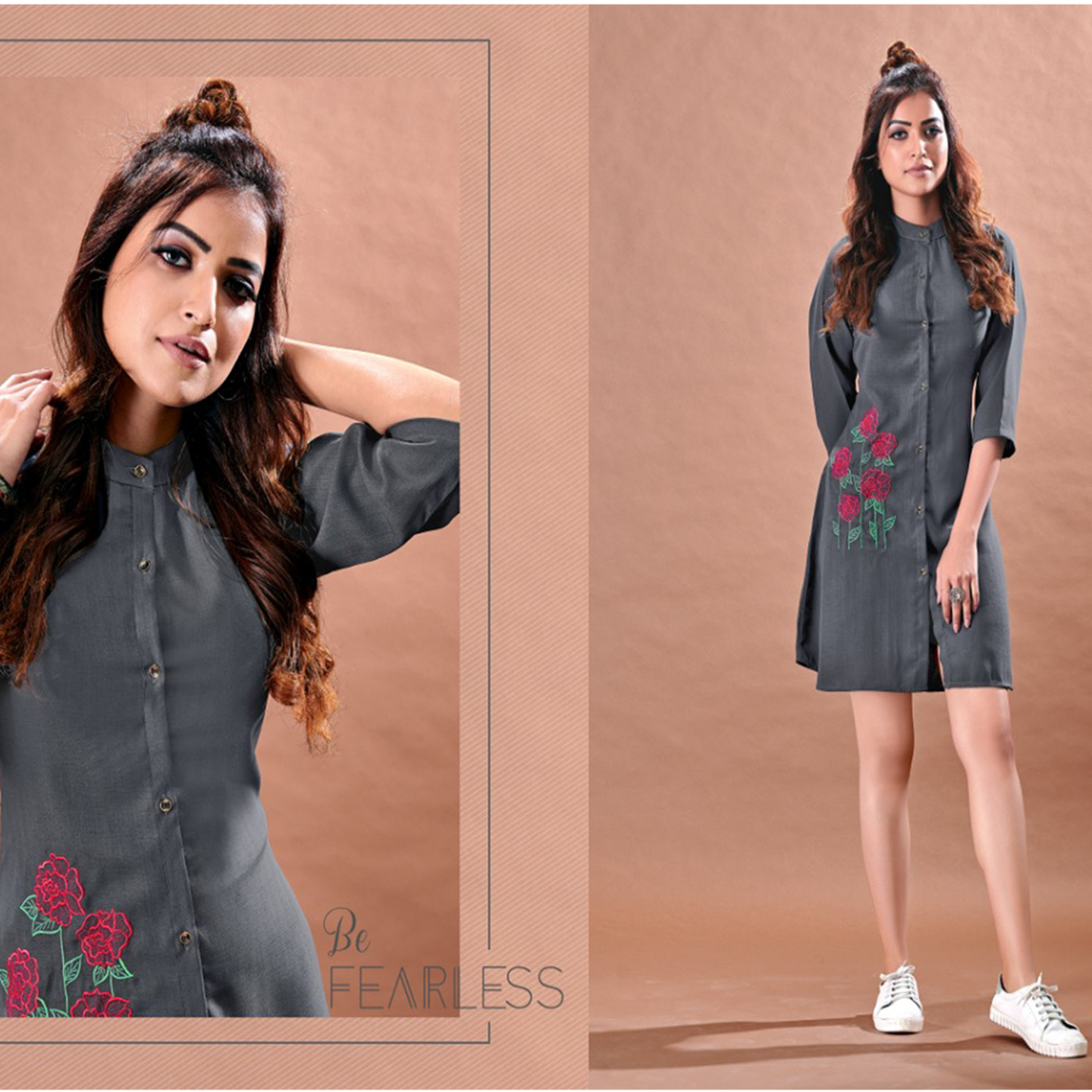 Talk By Fashion Women Fancy Tunic Long Top