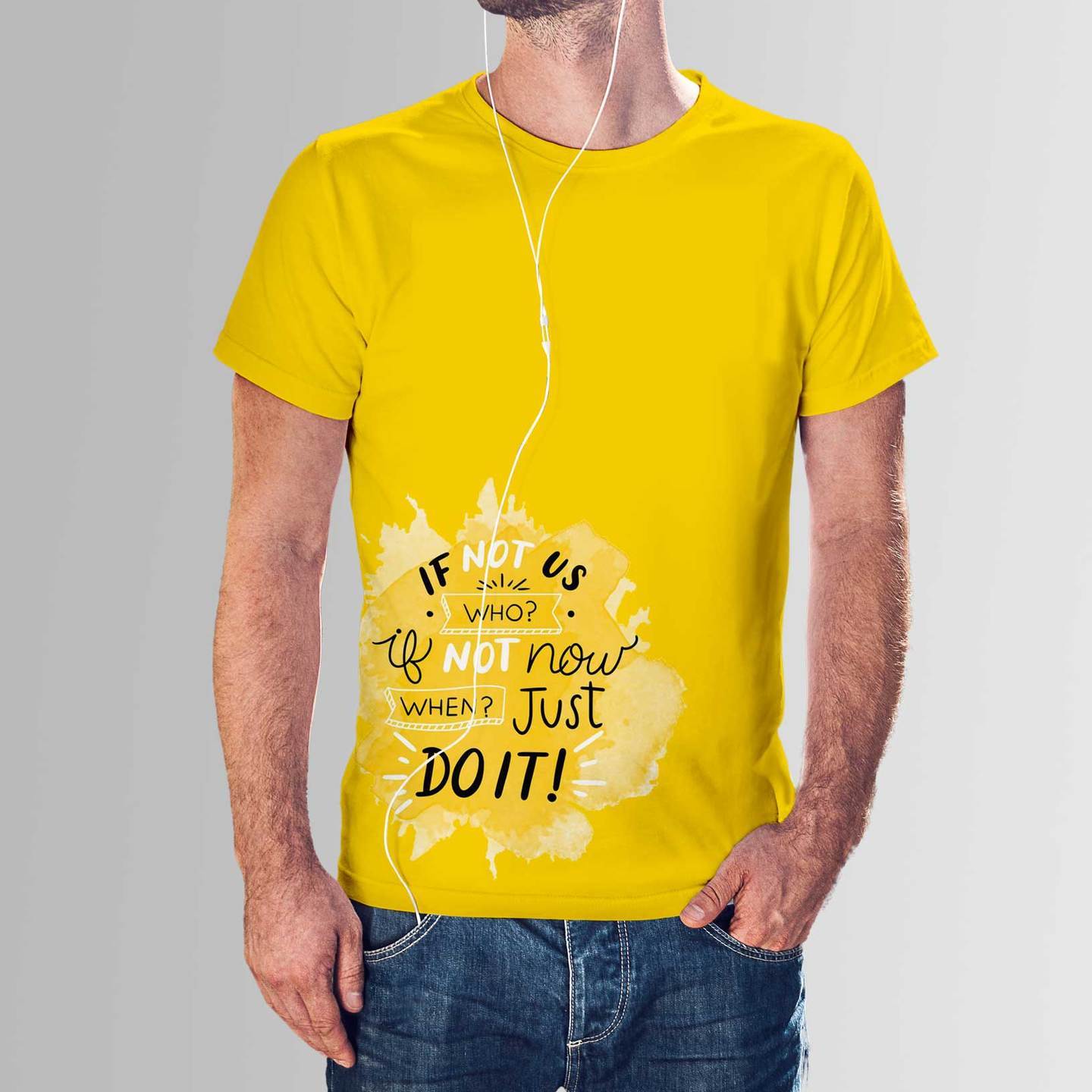 Talk By Fashion Stylish Minimal design T-shirt for Men