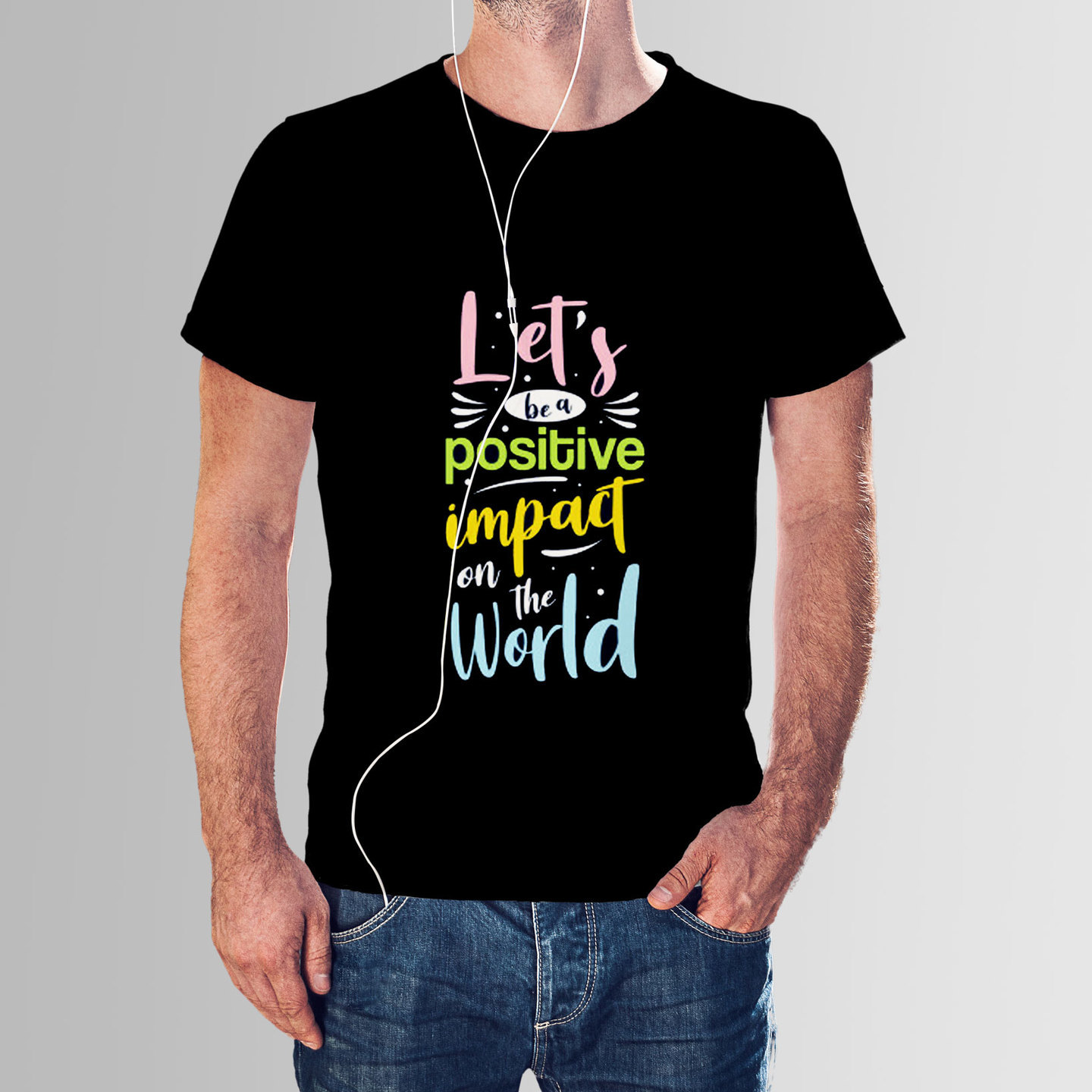 Talk By Fashion Positive impact T-shirt for Men