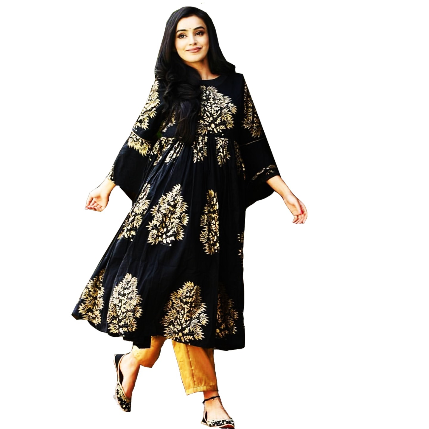 TBF Anarkali Kurta Pant Set