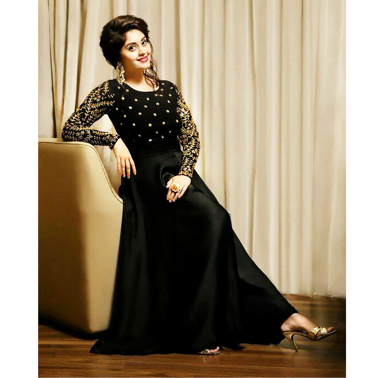 TBF Black Gown Dress