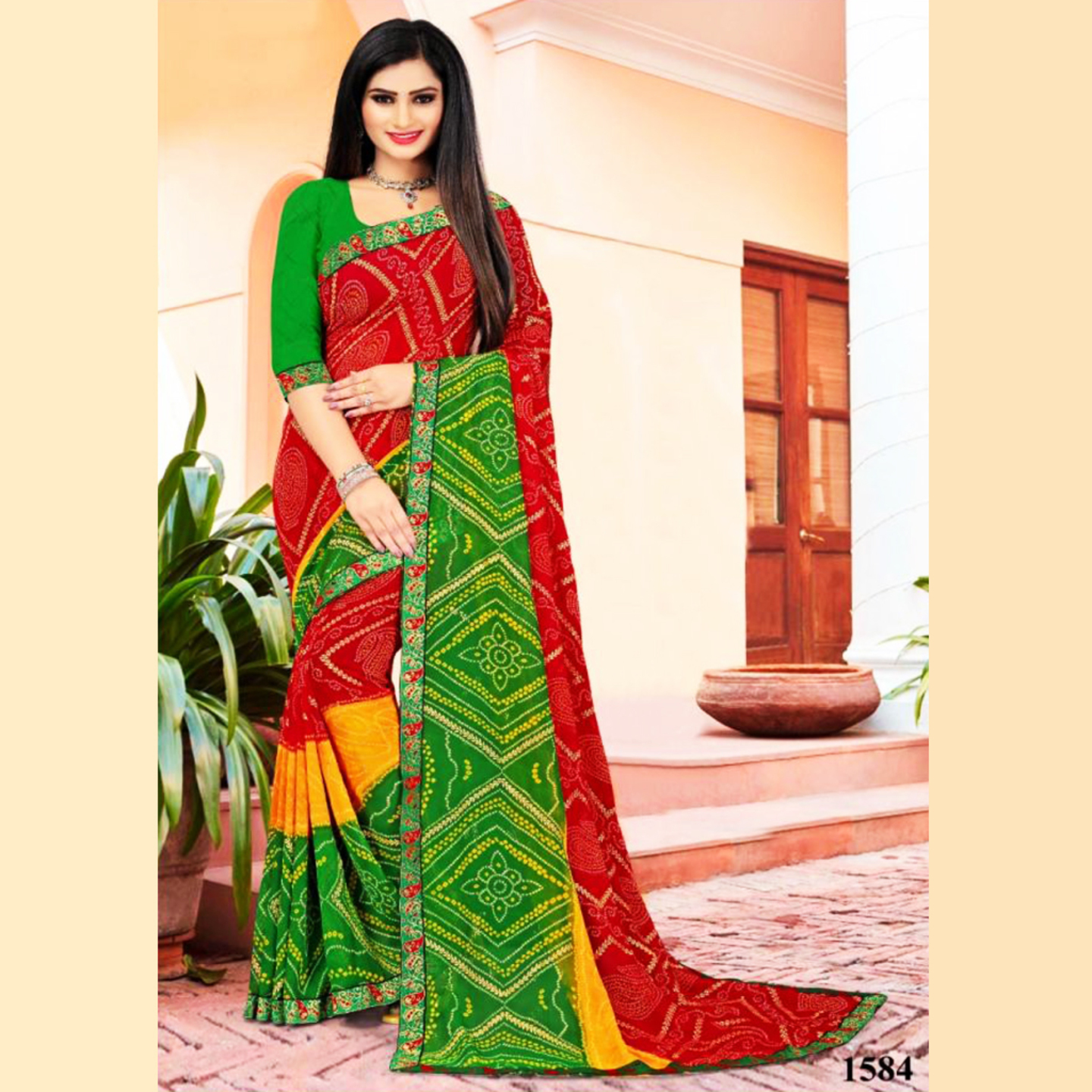 Talk By Fashion Women Casual Printed Designer Sarees