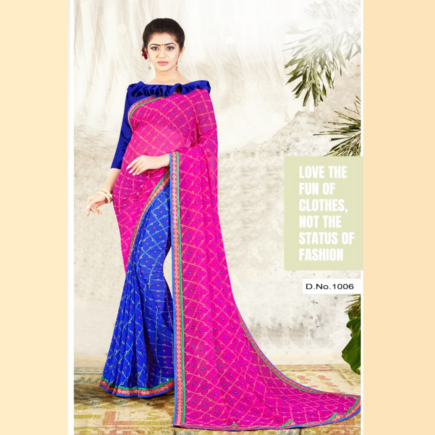 Talk By Fashion Women Casual Printed Designer Saree