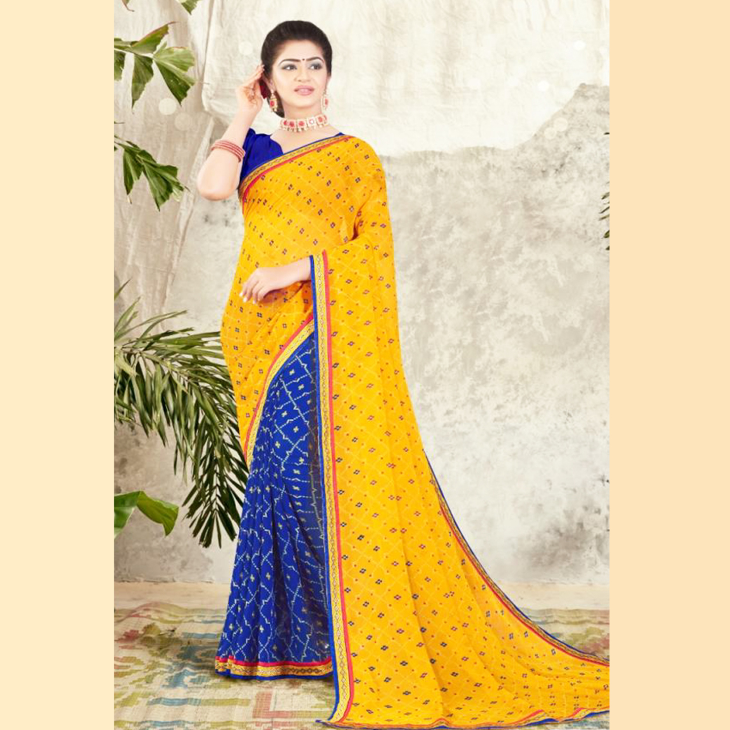 Talk By Fashion Women Casual Printed Designer Saree