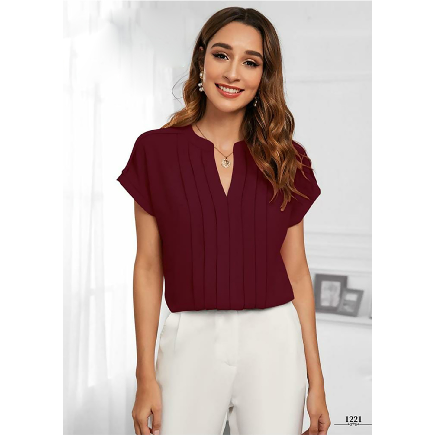 Talk By Fashion Stylish Western Solid Top