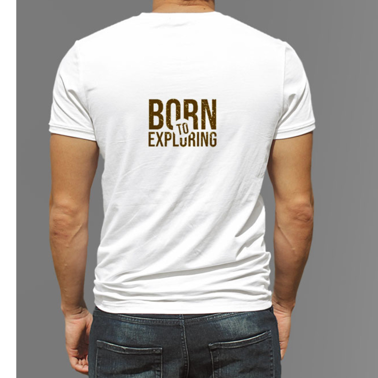 Talk By Fashion Front & Back Slogan t-shirt