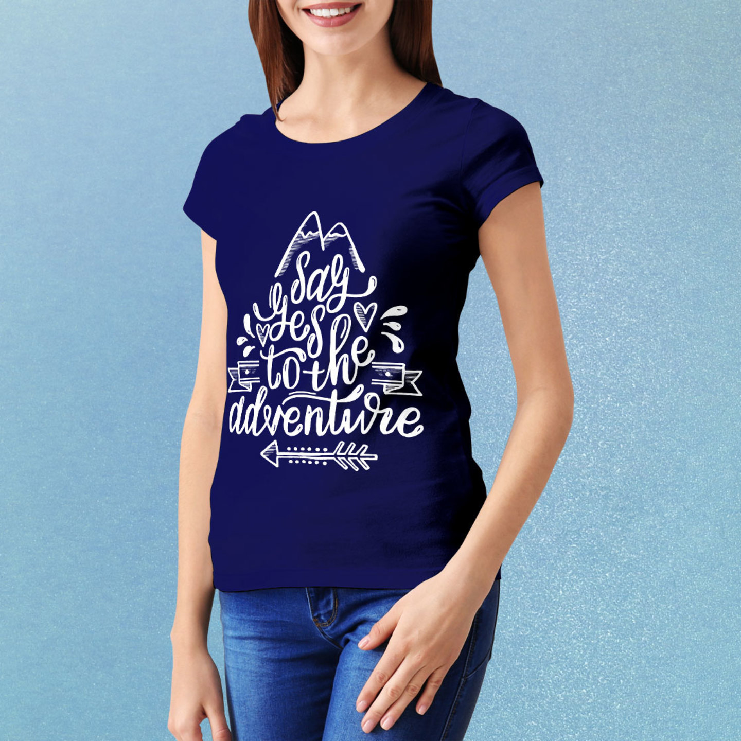 Talk By Fashion Say Yes Graphic Women t-shirt