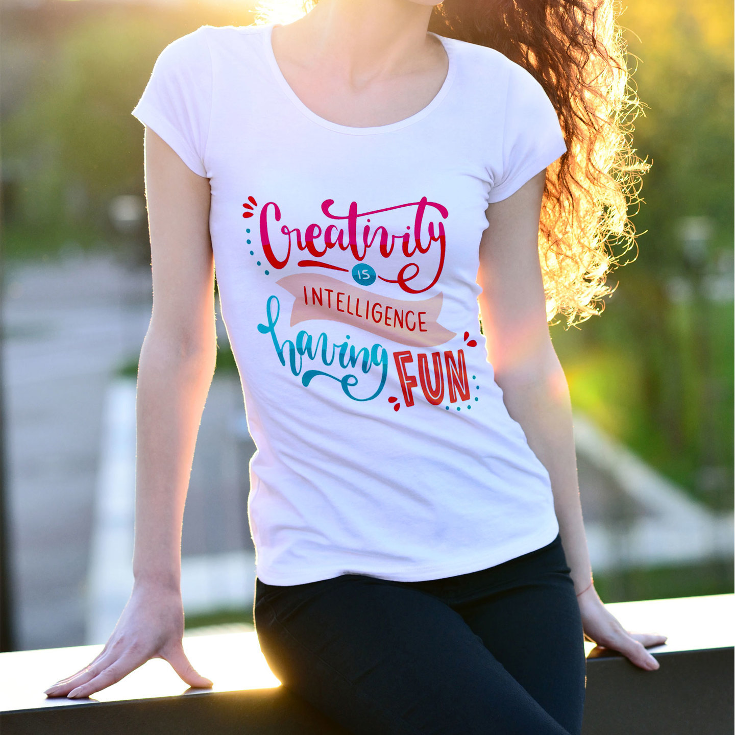 Talk By Fashion Having Fun Graphic Women t-shirt