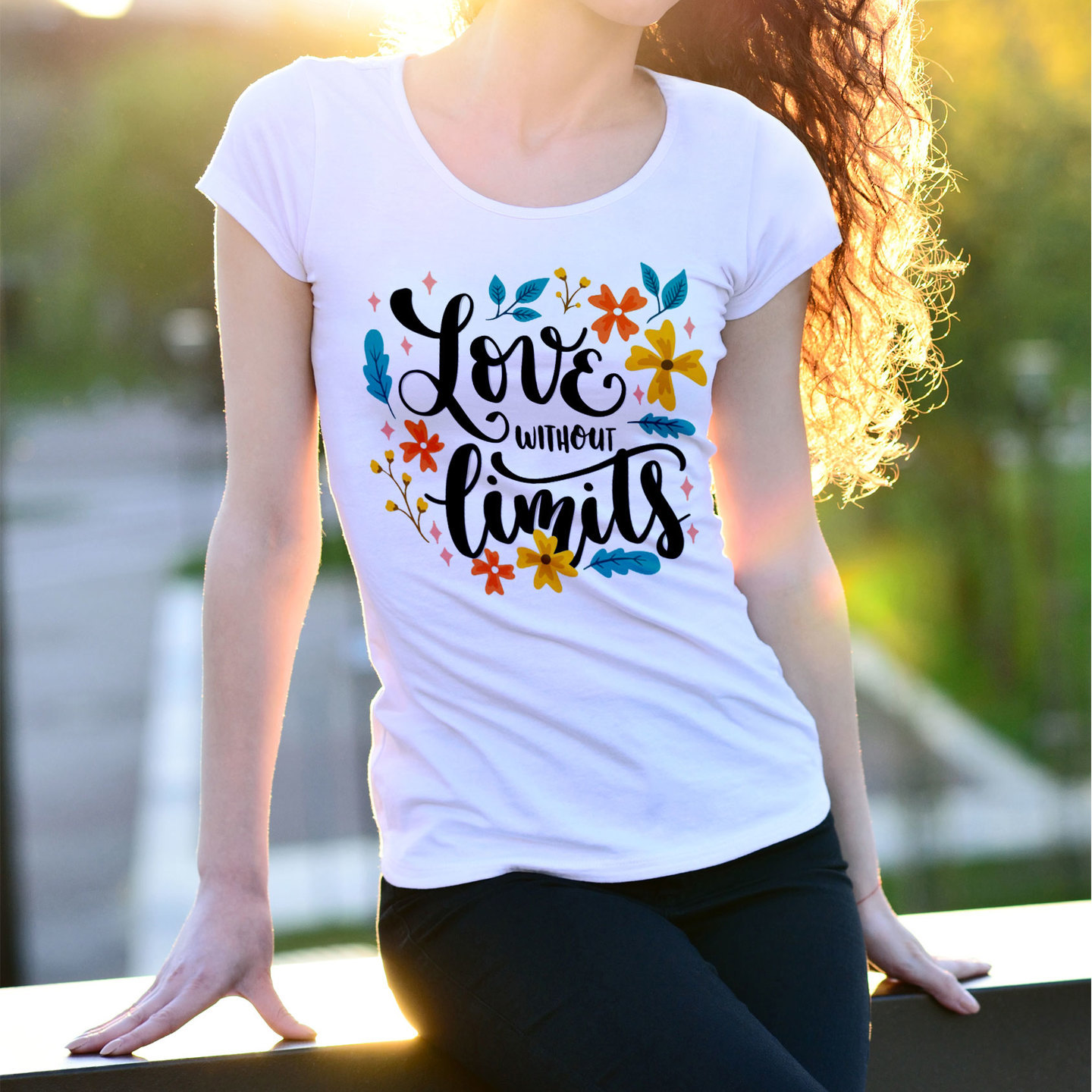 Talk By Fashion Love Without Limits Women's T-shirt 
