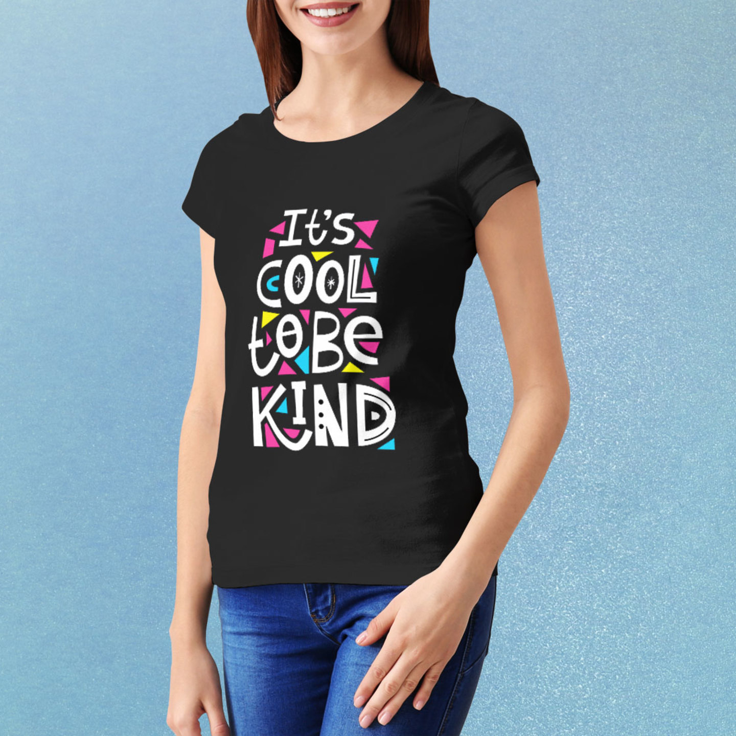 Talk By Fashion ITs COOL To Be Typographic Women t-shirt