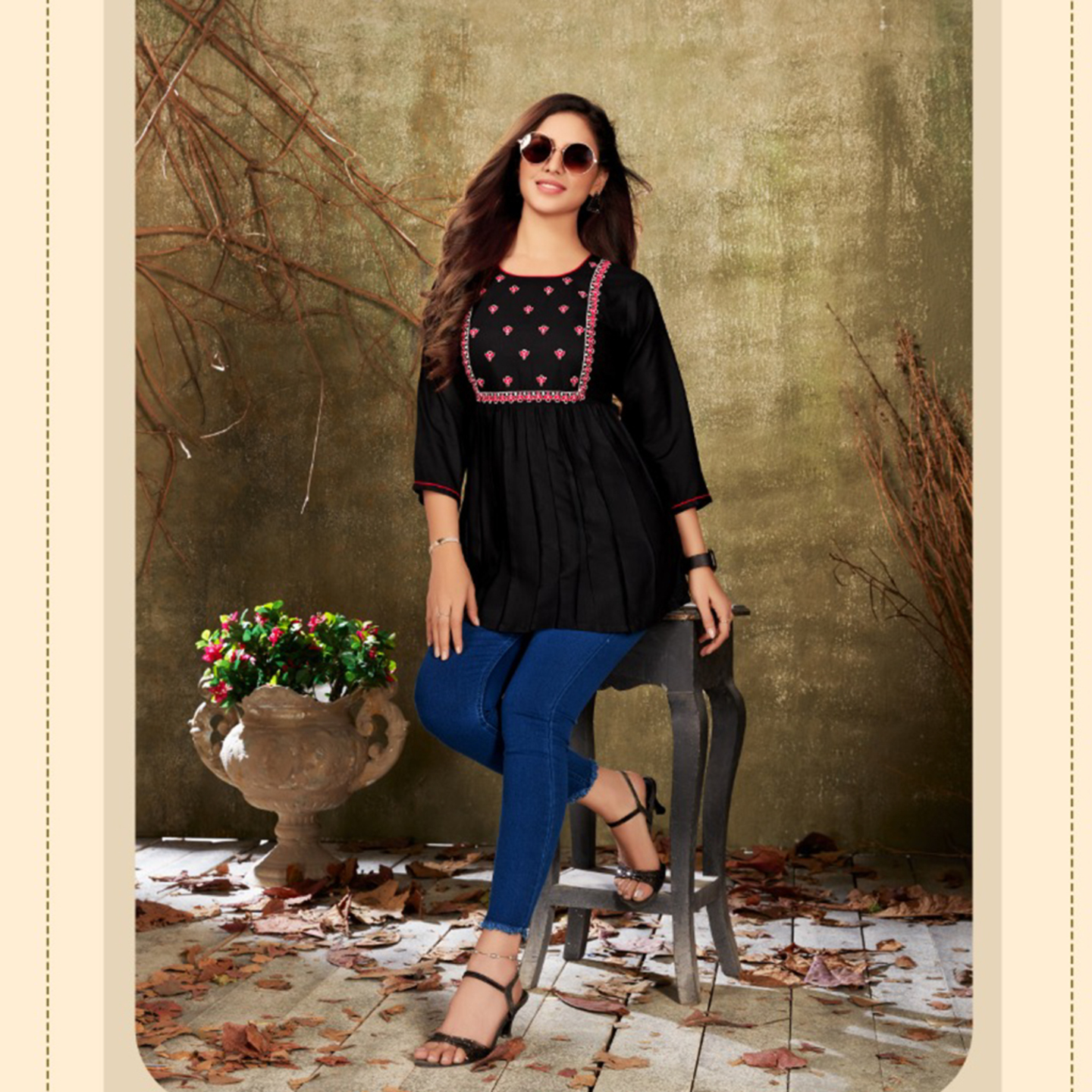 Talk By Fashion Stylish Fancy Top