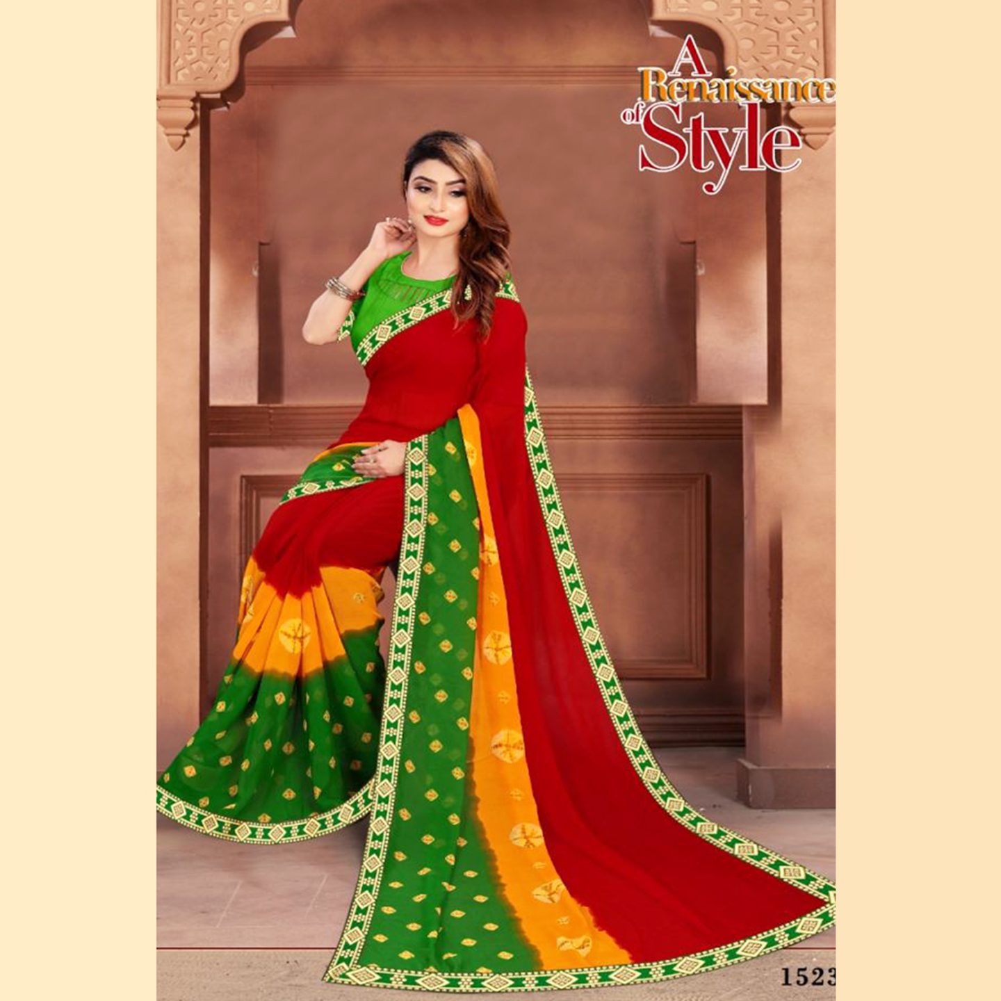Talk By Fashion Women Casual Printed Designer Sarees