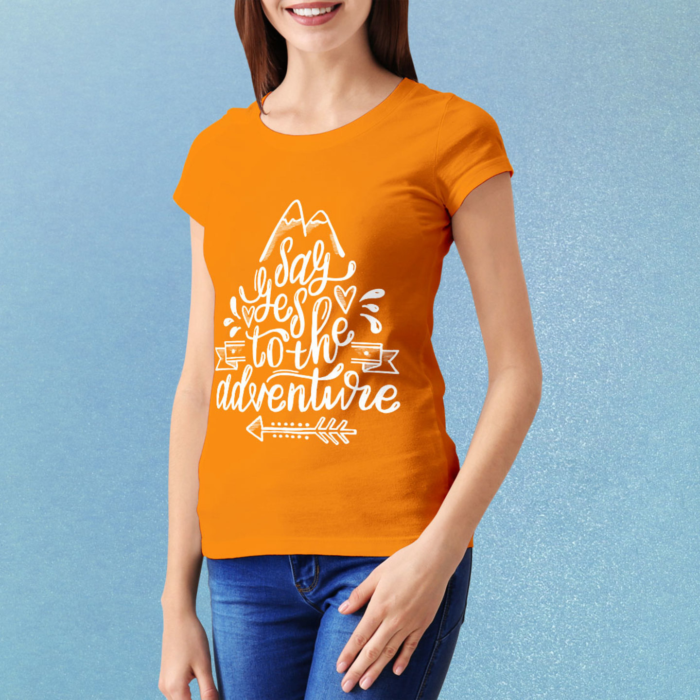 Talk By Fashion Say Yess graphic Women t-shirt