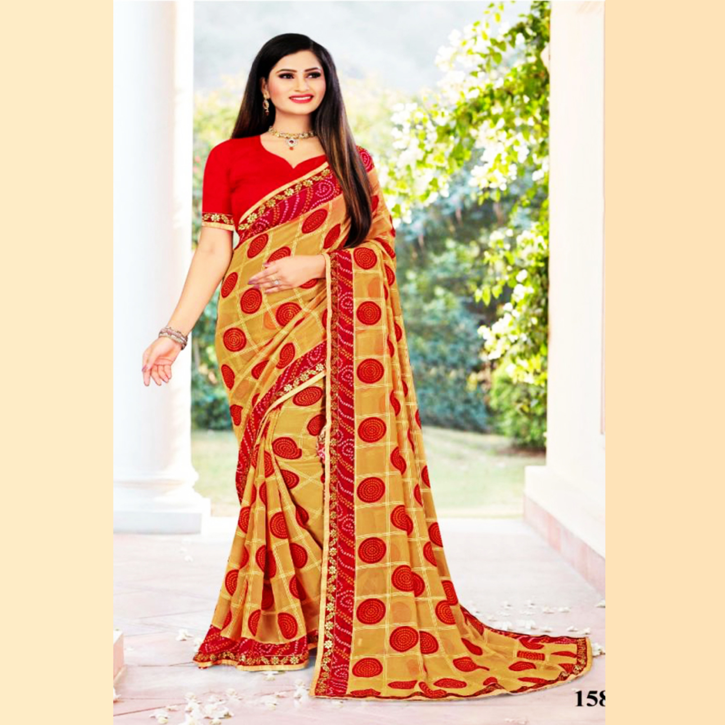 Talk By Fashion Women Casual Printed Designer Sarees