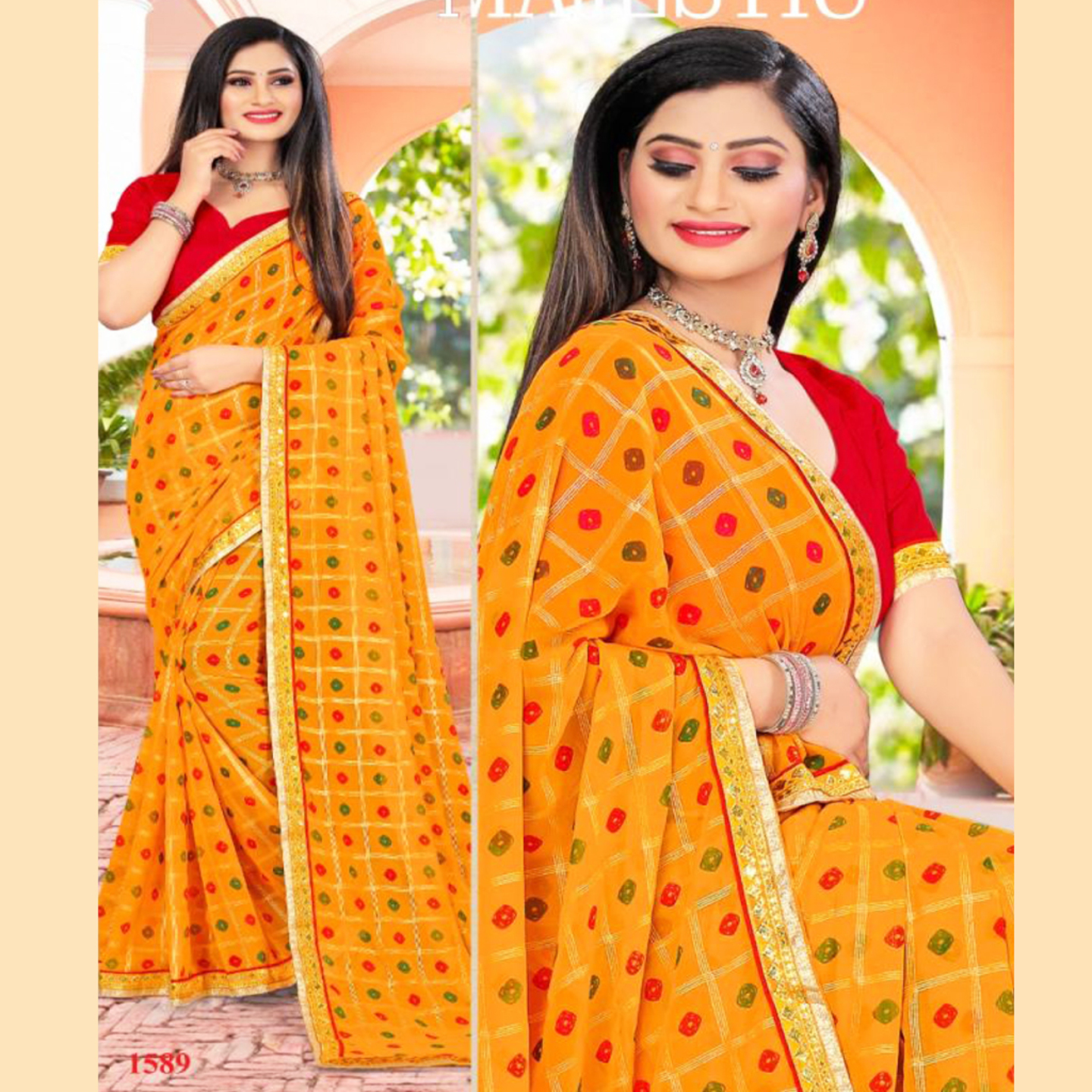 Talk By Fashion Women Casual Printed Designer Sarees