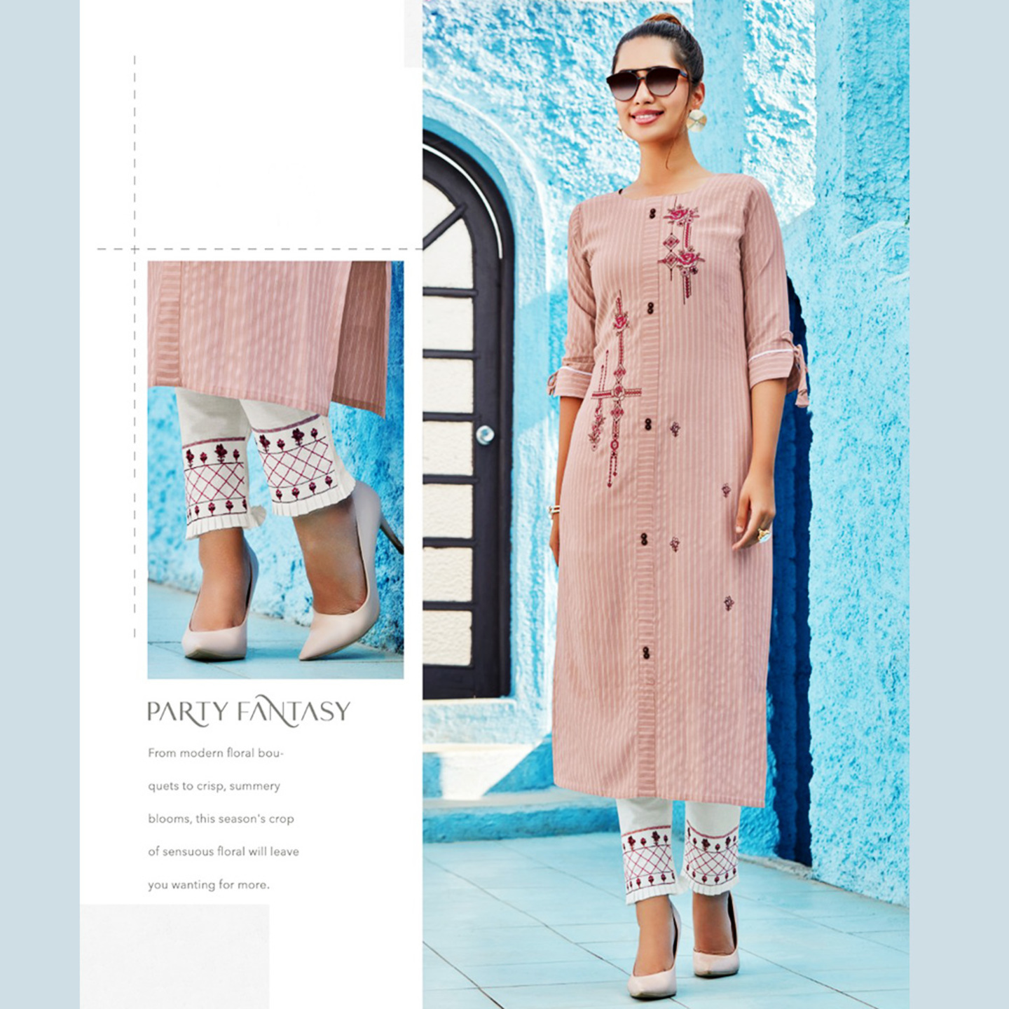 Talk By Fashion Women Kurta with Pant Set