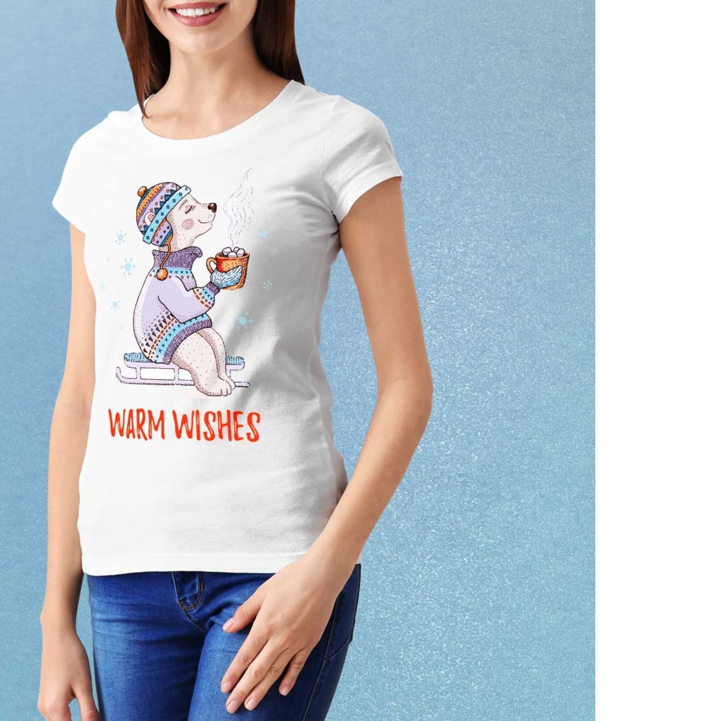 Talk By Fashion Cute Puppy Graphic Women t-shirt