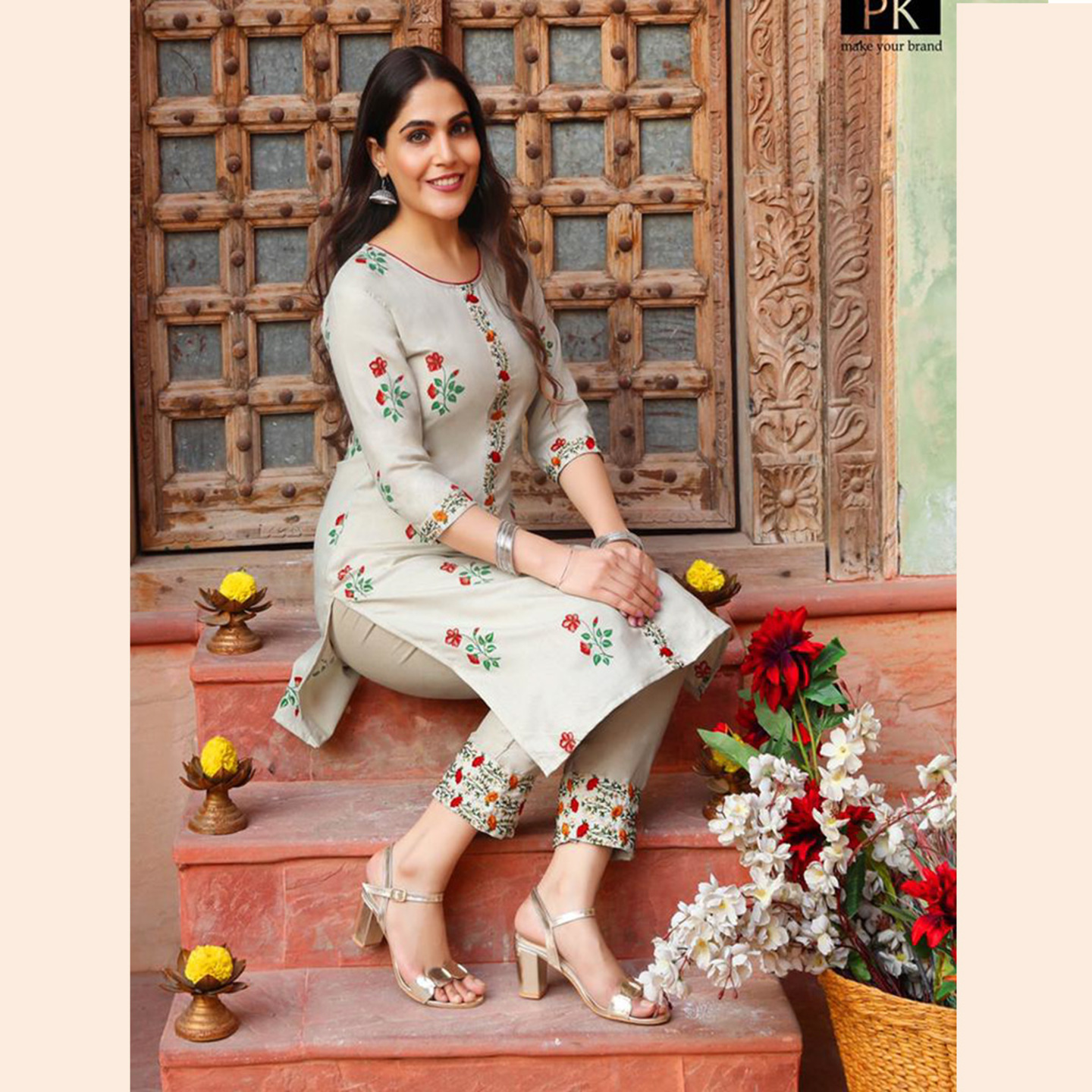 Talk By Fashion Stylish Casual Printed Top