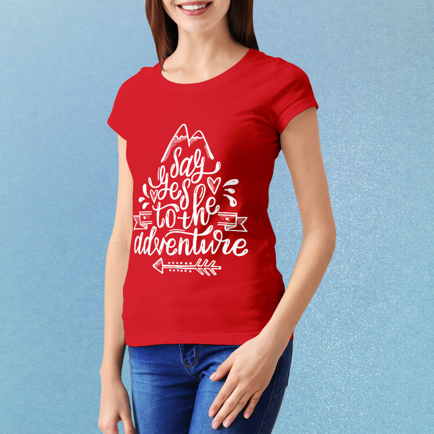 Talk By Fashion Say Yes Graphic Women t-shirt