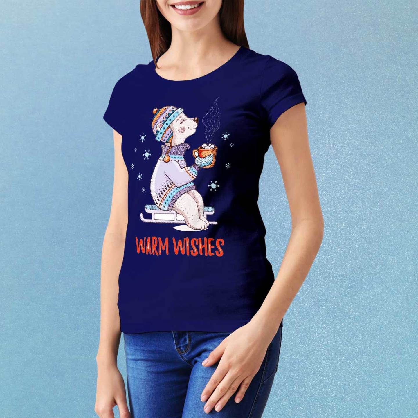Talk By Fashion Cute Puppy Graphic Women t-shirt